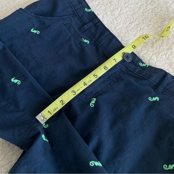 Columbia PFG Super Bonehead Shorts Womens 6 Blue Green Seahorse Print 6" inseam - Picture 10 of 11
